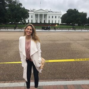 Cupcakes & Cashmere Cream Trench Coat